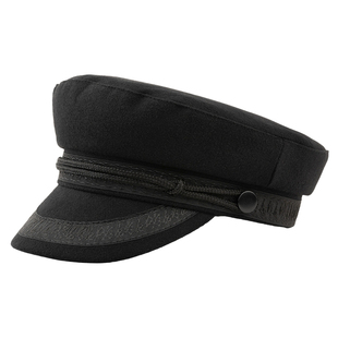 NP2026新款帽子男款冬季加厚夹棉保暖鸭舌帽女明星同款水手平顶帽