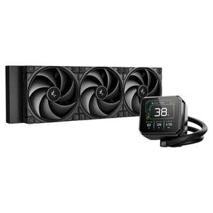九州风神冰暴360PRO一体式水冷散热器/3.4英寸显示屏/AI智能调校