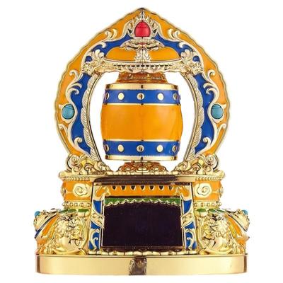 德田藏式汽车车载车内饰品工作台太阳能旋转摆件高级感高档男士女