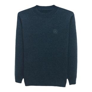 雪豹羊毛衫男士秋冬款毛衣半高领纯色打底衫凤凰秋露羊绒衫针织衫