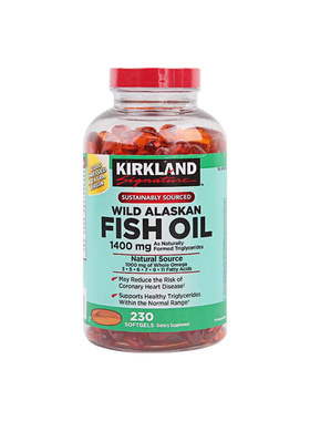 柯克兰kirkland深海鱼油230粒