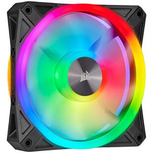 美商海盗船QL 120/140MM台式机电脑机箱小风扇RGB幻彩散热器