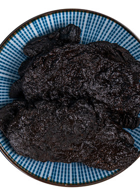 中药材特级野生熟地黄500克正品