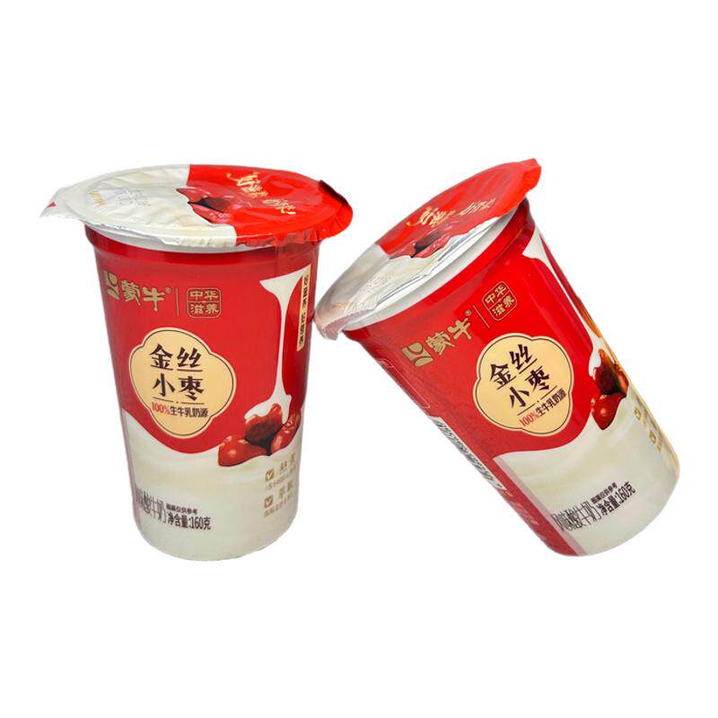 蒙牛金丝枣酸奶红枣杯100%生牛乳