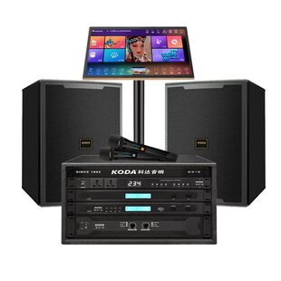 科达音响家庭K歌音箱套装专业级卡拉OK立体声点歌会议室音箱整套