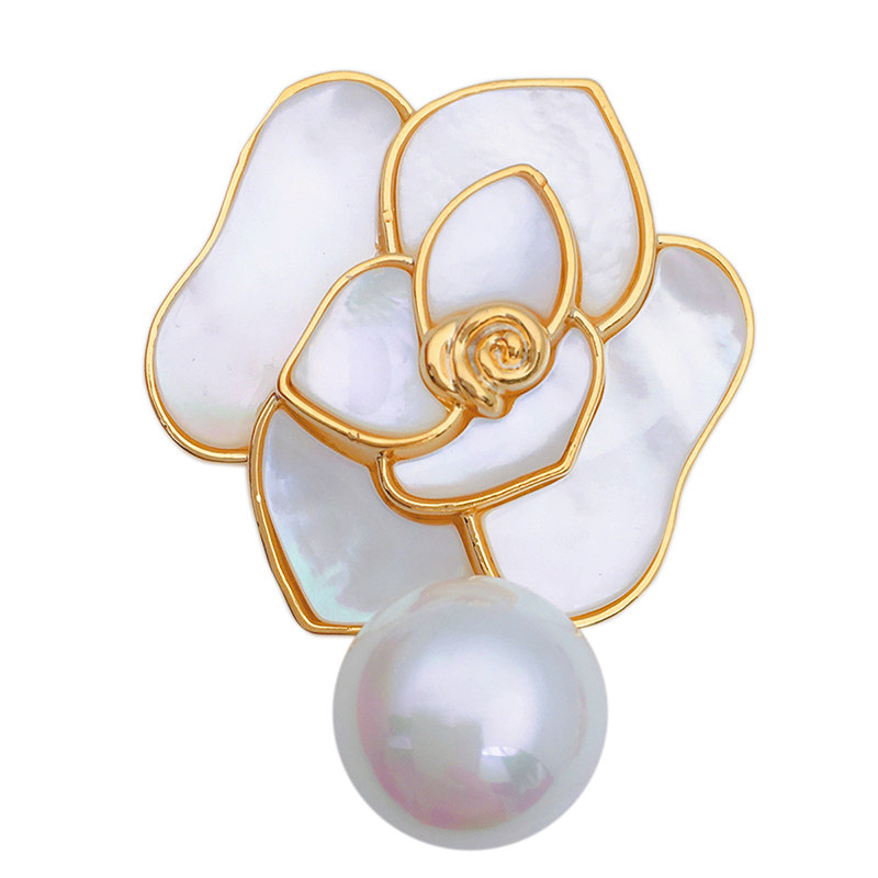 d.m.d/迪曼达dimada女山茶花胸针