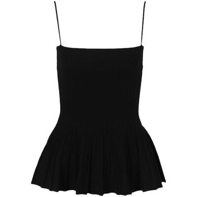 CALVINLUO 抹胸长款修身吊带 24新品 白色 黑色