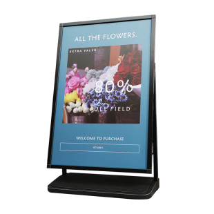 招工广告牌展示牌展架立式水牌户外立牌海报架注水展架kt板支架