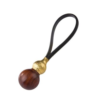 福禄实木铜木经典工艺挂件锁匙圈