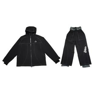 John snow滑雪服套装女款男防水防风保暖加厚滑雪衣裤冬季单双板