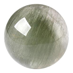 7A天然绿发晶绿幽灵绿碧玺散珠手串男女diy绿兔毛手链项链绿水晶