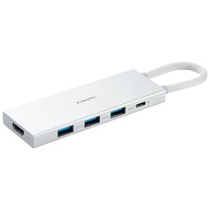 Xiaomi Type-C五合一扩展坞分线器高传输USB转接头HDMI转接头多接口转换器适用小米 苹果笔记本等产品
