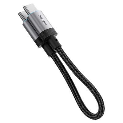 CUKTECH PD 240W USB Type C Cable to USB C Charging Charger编织快充6A数据线C-C短线15cm适用小米苹果17