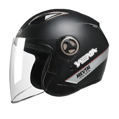 野马电动摩托车男女冬季保暖半盔