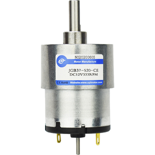 JGB37-520微型直流减速电机低速大扭力 6v12v24v调速高速小电动机