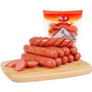 雄丰热狗直肠2500g/约50根香肠烧烤肠面包烤肠淀粉肠街边厂家批发
