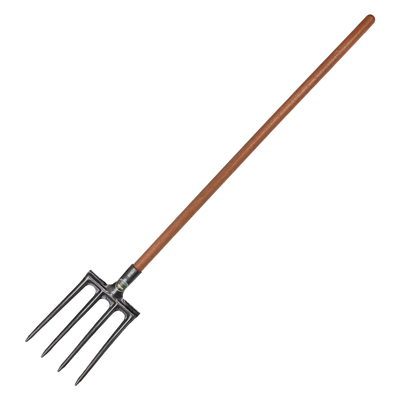 农用开荒四齿钢叉翻地松土神器