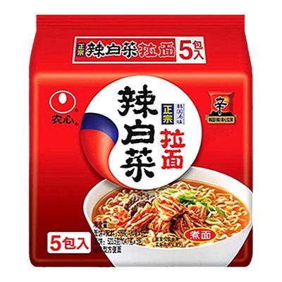 农心辛拉面韩式辣白菜速食方便面