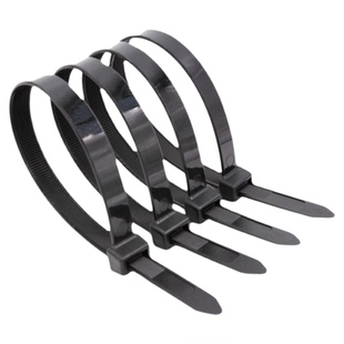 自锁式尼龙扎带强力捆绑固定塑料卡扣白色透明扎带黑色勒死狗扎绳