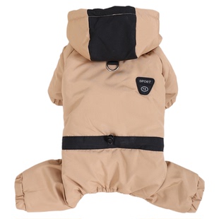 2025年新款狗狗衣服宠物冬季四脚衣柴犬中型犬加厚保暖可挂牵引绳