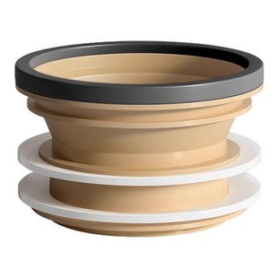 马桶防臭法兰密封圈自动一体式坐便器通用配件加厚防腐防漏防反水