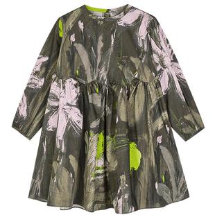 江南布衣童装长袖连衣裙可爱长袖圆领花型A型春女童jnbybyjnby