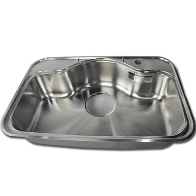 松下单槽台下盆不锈钢原装进口