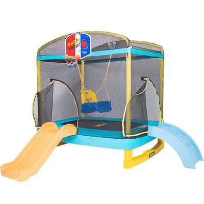 蹦蹦床儿童室内家用户外带护网弹簧跳跳床小孩宝宝弹跳床家庭蹦床