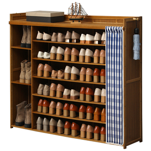 鞋柜家用门口外鞋架子室内好看卧室简易防尘非实木简约现代