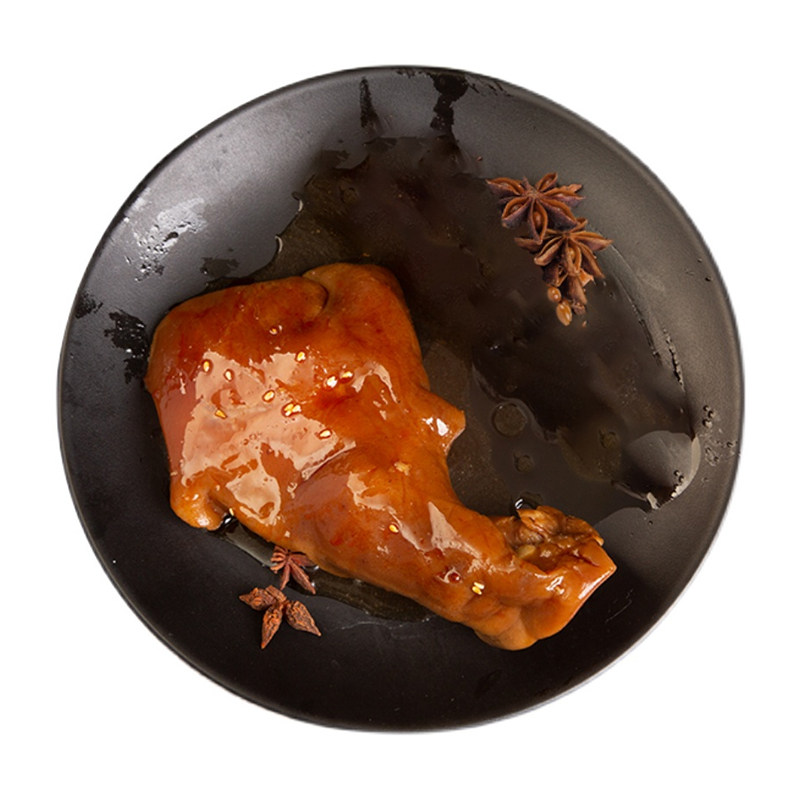 四川成都麻辣热卤猪嘴卤菜香辣卤味熟食酱肘子 零防腐剂需冷冻/藏