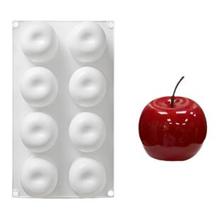 AiChef艾奇馥圣诞节苹果水果法式西点慕斯家用蛋糕烘焙硅胶模具