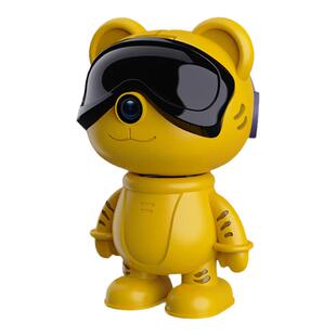 机器人无线wifi监控摄像头家用卡通摆件看家婴儿手机远程高清夜视