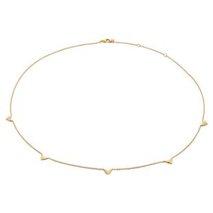 Monica Vinader莫妮卡小心愿项链颈链银镀金锁骨链女新年礼物复古