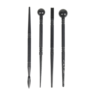 圆头丸棒四件套压痕笔diy手办模型软陶泥超轻粘土手工压眼窝工具