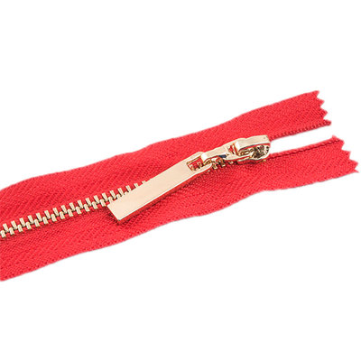 3号金属拉链Y牙铜齿加长闭尾拉链