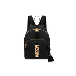 【新年礼物】Moschino/莫斯奇诺 男士中号 Cordura 尼龙双肩背包
