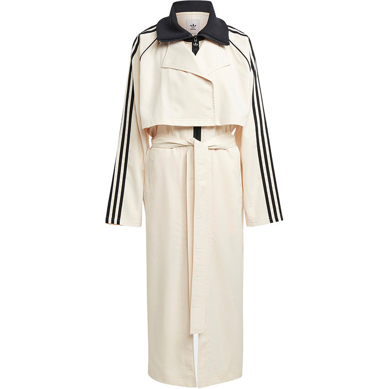 Adidas/阿迪达斯正品三叶草TRENCH 女子运动宽松风衣IC5588