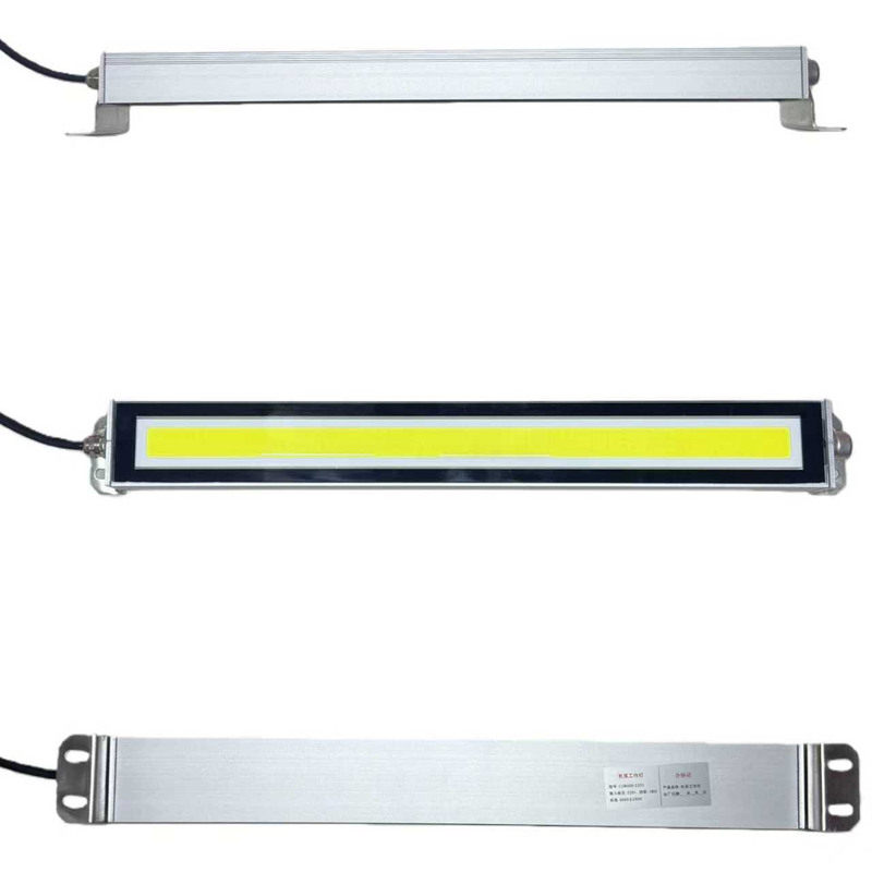 LED机床工作灯防水防油防爆超亮数控车床24v220v铝合金长条照明灯