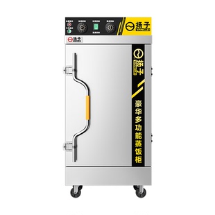 双门蒸饭柜商用电蒸箱大型24盘食堂煤燃气蒸饭车蒸饭机米饭蒸饭箱
