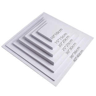 正方形卡纸25x25cm牛皮卡纸硬黑卡纸美术专用绘画手工卡纸10x10 15乘15 20x20方形白卡纸30x30厘米白色方形纸