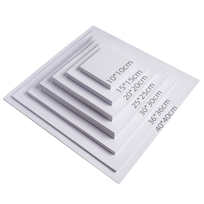 正方形卡纸25x25cm牛皮卡纸硬黑卡纸美术专用绘画手工卡纸10x10 15乘15 20x20方形白卡纸30x30厘米白色方形纸