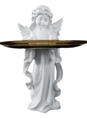 空间少女风天使钥匙茶几桌面装饰