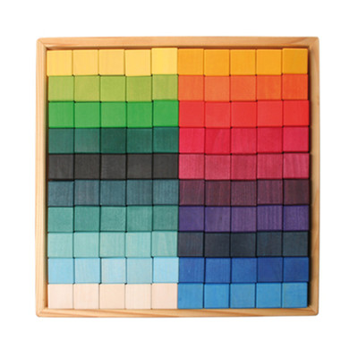 德国格林彩虹Grimm's积木足球场