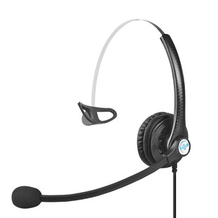 贝恩A16话务员头戴式客服耳机话务耳麦座机电销降噪USB手机电脑