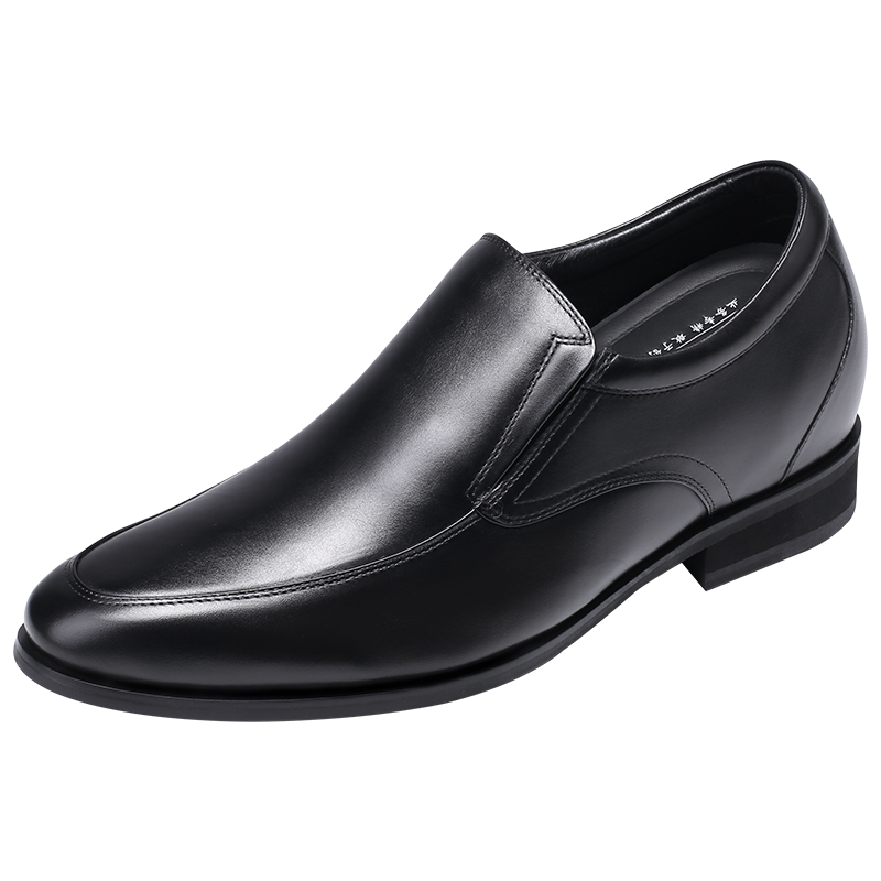 何金昌内增高男鞋7cm正装皮鞋男英伦小皮鞋潮流商务鞋男士增高鞋