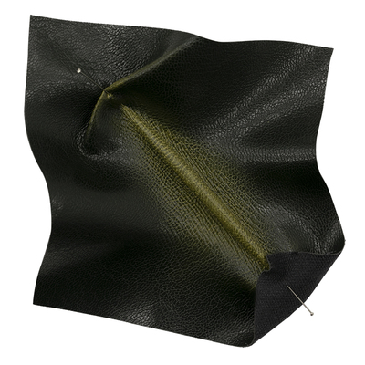 事儿大衣应力变色弹力皮裂纹面料