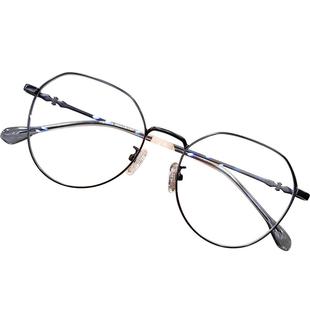 飞行员墨镜女变色太阳眼镜近视带度数眼睛网红同款男潮超轻大脸