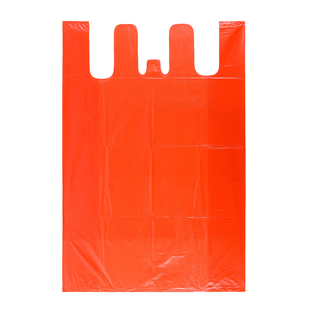 旺中旺超大号塑料袋打包袋加厚搬家服装棉被特大码红色手提垃圾袋