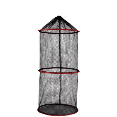 小鱼鱼护护网兜便携速干鱼篓装鱼折叠迷你小号小型编织耐用小眼