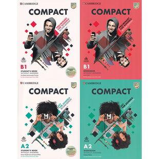 剑桥大学出版社原版进口剑桥考级教材2020年KET综合教程青少版Compact Key for Schools A2学生书+练习册